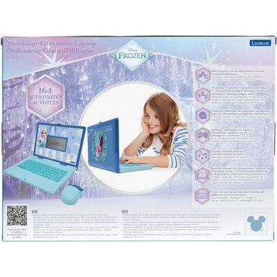 Lexibook Frozen tweetalige educatieve laptop met 164 activiteiten (nl/fr) Lexibook Frozen tweetalige educatieve laptop met 164 activiteiten (nl/fr)