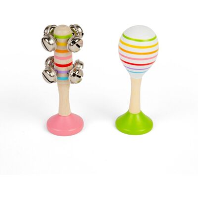 Bigjigs Houten Muzikale Shake Set - Speelgoed voor kinderen Bigjigs Houten Muzikale Shake Set - Speelgoed voor kinderen