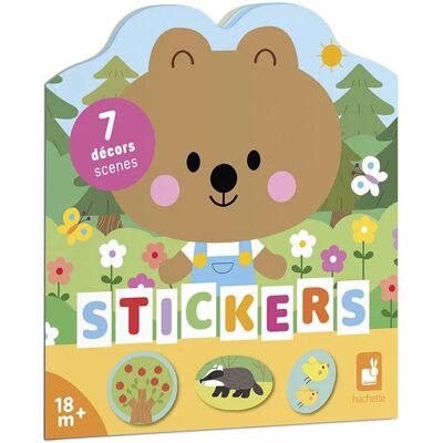 Janod Bos Stickervel 3+ - Knutselen & Creatief Janod Bos Stickervel 3+ - Knutselen & Creatief