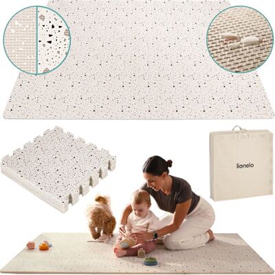 Lionelo yoka speelmat baby - premium speelkleed foam - geurloos - veilig & zacht - dubbelzijdig vloerpuzzel - opvouwbaar + opbergtas - voor binnen & buiten - speeltapijt - speelgoed 6 3 9 1 maanden - babygym play mat - cadeau vanaf 0 jaar kraamcadeau Lionelo yoka speelmat baby - premium speelkleed foam - geurloos - veilig & zacht - dubbelzijdig vloerpuzzel - opvouwbaar + opbergtas - voor binnen & buiten - speeltapijt - speelgoed 6 3 9 1 maanden - babygym play mat - cadeau vanaf 0 jaar kraamcadeau