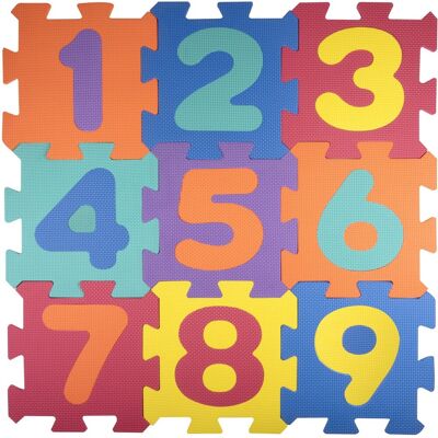 Let's Play Speelmat foam cijfers, 9st. Let's Play Speelmat foam cijfers, 9st.