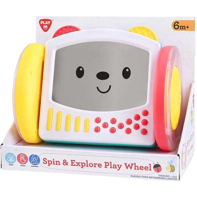 Playgo activiteitenrol sensorisch speelgoed kleurrijk voor baby's. Multi kleuren Playgo activiteitenrol sensorisch speelgoed kleurrijk voor baby's. Multi kleuren