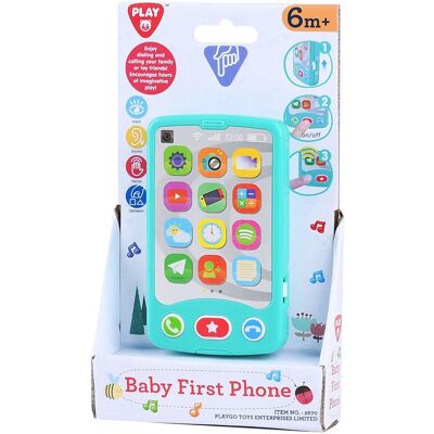 Playgo Play baby speelgoed telefoon met geluid voor peuters en kleuters. Playgo Play baby speelgoed telefoon met geluid voor peuters en kleuters.