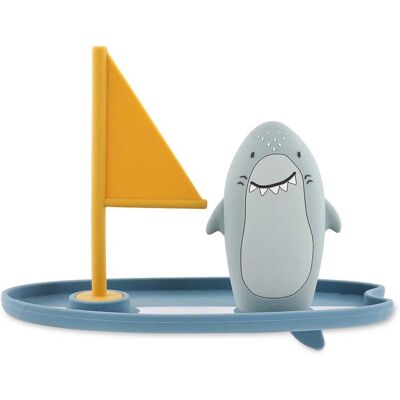 Trixie badspeelgoed surfplank mr. shark - siliconen waterspeelgoed - 13 x 9 x 3 cm Trixie badspeelgoed surfplank mr. shark - siliconen waterspeelgoed - 13 x 9 x 3 cm