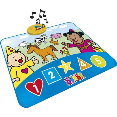 Bumba interactieve speelmat - dieren Blauw Bumba interactieve speelmat - dieren Blauw