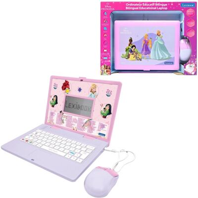 Lexibook Disney prinses tweetalige educatieve laptop met 164 activiteiten (en/fr) Lexibook Disney prinses tweetalige educatieve laptop met 164 activiteiten (en/fr)