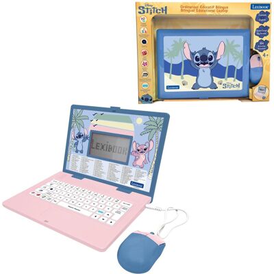 Lexibook Disney stitch tweetalige educatieve laptop met 164 activiteiten (en/fr) Lexibook Disney stitch tweetalige educatieve laptop met 164 activiteiten (en/fr)