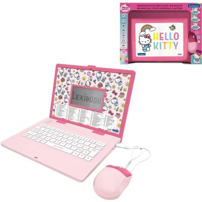 Lexibook Hello kitty stitch tweetalige educatieve laptop - 124 activiteiten in het engels en frans Lexibook Hello kitty stitch tweetalige educatieve laptop - 124 activiteiten in het engels en frans