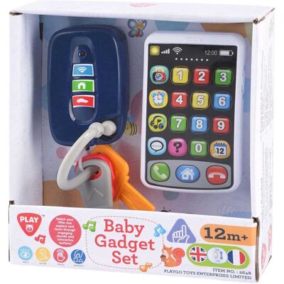 Playgo baby speelgoedset mobiel autosleutels interactief geluid. Multi kleuren Playgo baby speelgoedset mobiel autosleutels interactief geluid. Multi kleuren