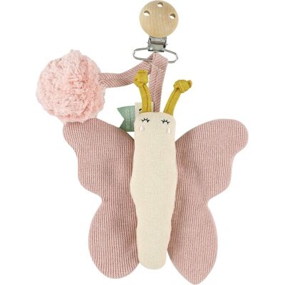 Trixie Baby Vlinder Hangspeeltje - Roze - Baby Speelgoed Trixie Baby Vlinder Hangspeeltje - Roze - Baby Speelgoed