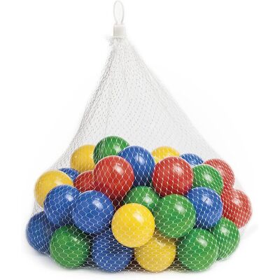 Paradiso Toys Bath balls - 6 cm - 100 pcs in netting Paradiso Toys Bath balls - 6 cm - 100 pcs in netting