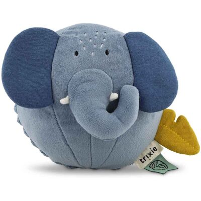 Trixie geluidsbal mrs. elephant - speelgoed voor baby - eerste speelgoed - kraamcadeau - blauw Trixie geluidsbal mrs. elephant - speelgoed voor baby - eerste speelgoed - kraamcadeau - blauw