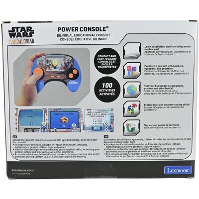 Lexibook Stroom console® star wars educatieve draagbare tweetalige pratende console met 100 activiteiten en 2,8" kleuren lcd-scherm in het frans en engels Lexibook Stroom console® star wars educatieve draagbare tweetalige pratende console met 100 activiteiten en 2,8" kleuren lcd-scherm in het frans en engels