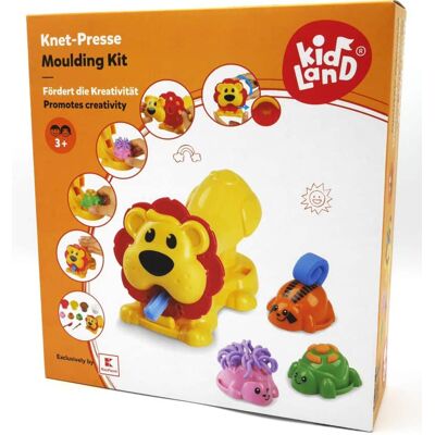 Van Der Doelen Kidland - set met klei vormen en een pers Van Der Doelen Kidland - set met klei vormen en een pers