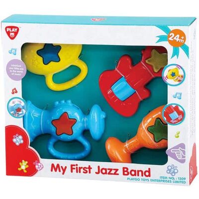 Playgo - 4 kleurrijke muziekinstrumenten Playgo - 4 kleurrijke muziekinstrumenten