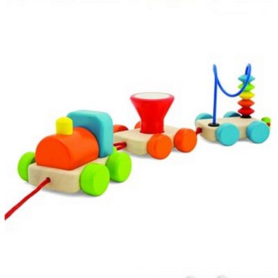 Pintoy Houten Activity Trein - Speelgoedtrein Pintoy Houten Activity Trein - Speelgoedtrein