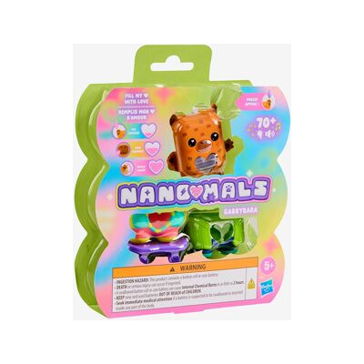 Hasbro Nanomals capybara asst Multi kleuren Hasbro Nanomals capybara asst Multi kleuren