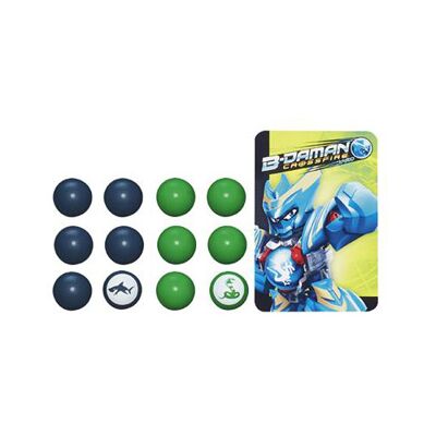 Hasbro B-daman crossfire balls 16 stuks 5 stuks Hasbro B-daman crossfire balls 16 stuks 5 stuks