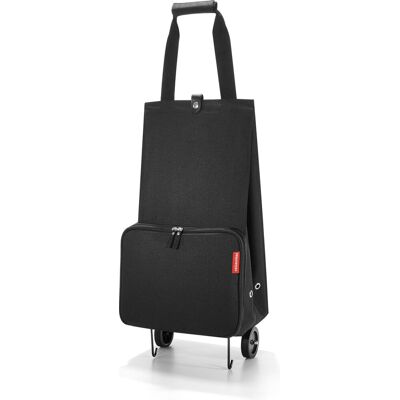 Reisenthel foldabletrolley boodschappentrolley - opvouwbaar - polyester - 30l - zwart Reisenthel foldabletrolley boodschappentrolley - opvouwbaar - polyester - 30l - zwart