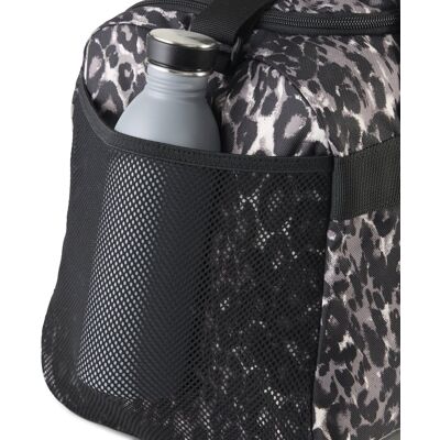 PUMA challenger aop small sports bag unisex sporttas - mouse gray-buttercream-leopard aop PUMA challenger aop small sports bag unisex sporttas - mouse gray-buttercream-leopard aop