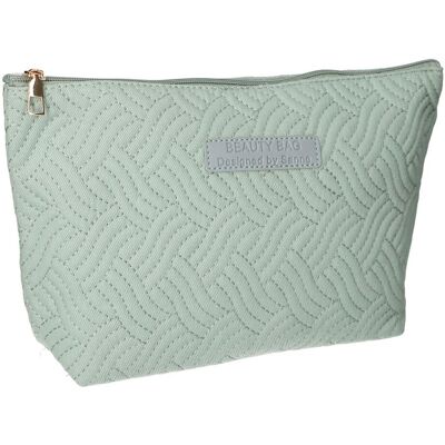 Traveller Toilettas beauty bag wave turquoise 30cm x 19.5cm Traveller Toilettas beauty bag wave turquoise 30cm x 19.5cm