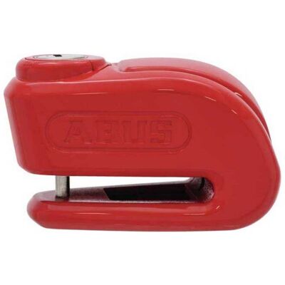 ABUS Motorslot - scooterslot schijfremslot met alarm - 365 trigger alarm 2.0 - security level 8 - rood - geschikt voor motoren - scooters ABUS Motorslot - scooterslot schijfremslot met alarm - 365 trigger alarm 2.0 - security level 8 - rood - geschikt voor motoren - scooters