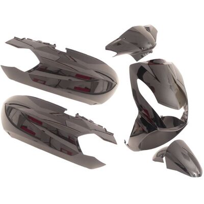 Edge Plaatset peugeot kisbee 2t/4t 6-delig - zwart Zwart Edge Plaatset peugeot kisbee 2t/4t 6-delig - zwart Zwart