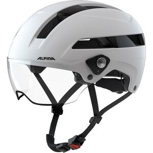 Alpina sports urban helm soho visor 51-56 mat wit Wit Alpina sports urban helm soho visor 51-56 mat wit Wit