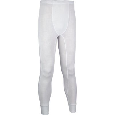 Avento thermobroek - mannen - wit - maat l Avento thermobroek - mannen - wit - maat l
