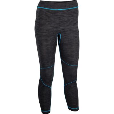 Avento thermobroek superior - vrouwen - zwart/aqua - maat 36 Avento thermobroek superior - vrouwen - zwart/aqua - maat 36