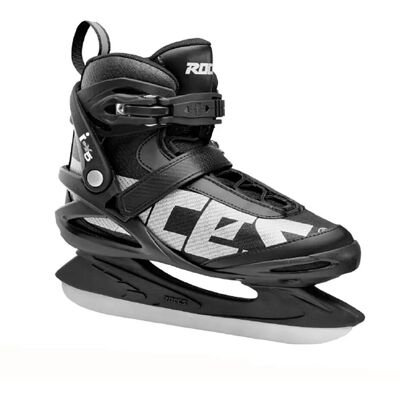 Roces - big icy 2 - ijshockeyschaatsen - schaatsen heren - zwart wit - comfort foam padding & verstevigde hielsupport - maat eu 51 Roces - big icy 2 - ijshockeyschaatsen - schaatsen heren - zwart wit - comfort foam padding & verstevigde hielsupport - maat eu 51