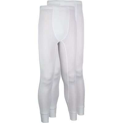 Avento thermobroek - mannen - 2-pack - wit - maat xxl Avento thermobroek - mannen - 2-pack - wit - maat xxl
