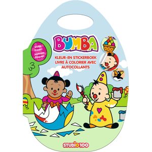 Studio 100 Bumba kleur- en stickerboek pasen Studio 100 Bumba kleur- en stickerboek pasen