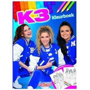 Studio 100 K3 kleurboek sport Multi kleuren Studio 100 K3 kleurboek sport Multi kleuren