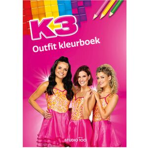 K3 kleurboek - outfit kleurboek Multi kleuren K3 kleurboek - outfit kleurboek Multi kleuren