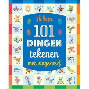 Deltas Ik kan 101 dingen tekenen met vingerverf hobbyboek Multi kleuren Deltas Ik kan 101 dingen tekenen met vingerverf hobbyboek Multi kleuren