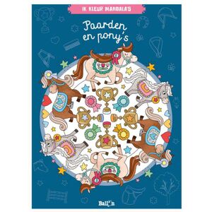 Wins Holland Ik kleur mandala's paarden en pony's - kleurboek Multi kleuren Wins Holland Ik kleur mandala's paarden en pony's - kleurboek Multi kleuren