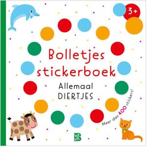 Wins Holland Bolletjes stickerboek allemaal diertjes! Multi kleuren Wins Holland Bolletjes stickerboek allemaal diertjes! Multi kleuren