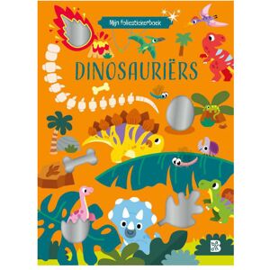 Wins Holland Mijn foliestickerboek dinosauriers Multi kleuren Wins Holland Mijn foliestickerboek dinosauriers Multi kleuren