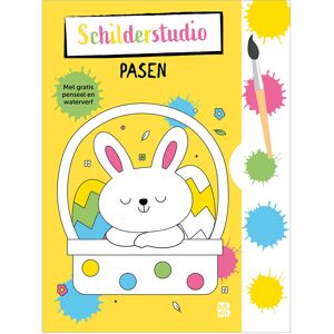 Standaard Uitgeverij Pasen: kleurboek met verf en penseel Standaard Uitgeverij Pasen: kleurboek met verf en penseel
