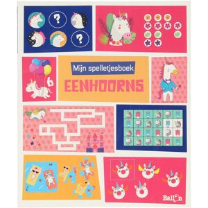 Wins Holland Mijn spelletjesboek eenhoorns Wins Holland Mijn spelletjesboek eenhoorns