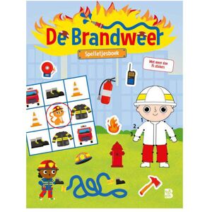 Standaard Uitgeverij Spelletjesboek de brandweer Multi kleuren Standaard Uitgeverij Spelletjesboek de brandweer Multi kleuren