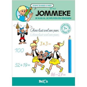 Standaard Uitgeverij Jommeke - ik kan al schrijven en rekenen 7+ Multi kleuren Standaard Uitgeverij Jommeke - ik kan al schrijven en rekenen 7+ Multi kleuren