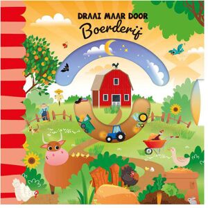 Lantaarn Publishers Draai maar door - boerderij kartonboek Multi kleuren Lantaarn Publishers Draai maar door - boerderij kartonboek Multi kleuren