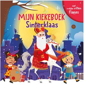 Lantaarn Publishers Mijn kiekeboek - sinterklaas kartonboek Multi kleuren Lantaarn Publishers Mijn kiekeboek - sinterklaas kartonboek Multi kleuren