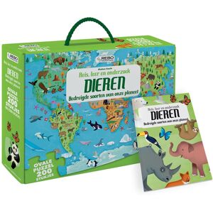 Rebo Publishers Boek en puzzel - dieren Rebo Publishers Boek en puzzel - dieren