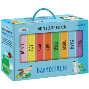 Rebo Publishers Babydieren - mijn eerste boeken Multi kleuren Rebo Publishers Babydieren - mijn eerste boeken Multi kleuren