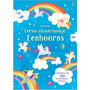 Centraal Boekhuis Eerste stickerboekje eenhoorns Blauw Centraal Boekhuis Eerste stickerboekje eenhoorns Blauw