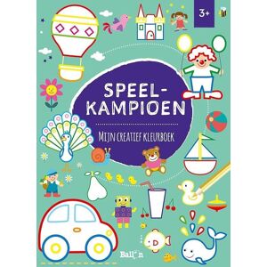 Bongers Speelgoed Speel kampioen mijn creatieve kleurboek 96 pagina's Bongers Speelgoed Speel kampioen mijn creatieve kleurboek 96 pagina's