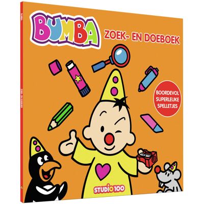Studio 100 Bumba zoek en doeboek Studio 100 Bumba zoek en doeboek